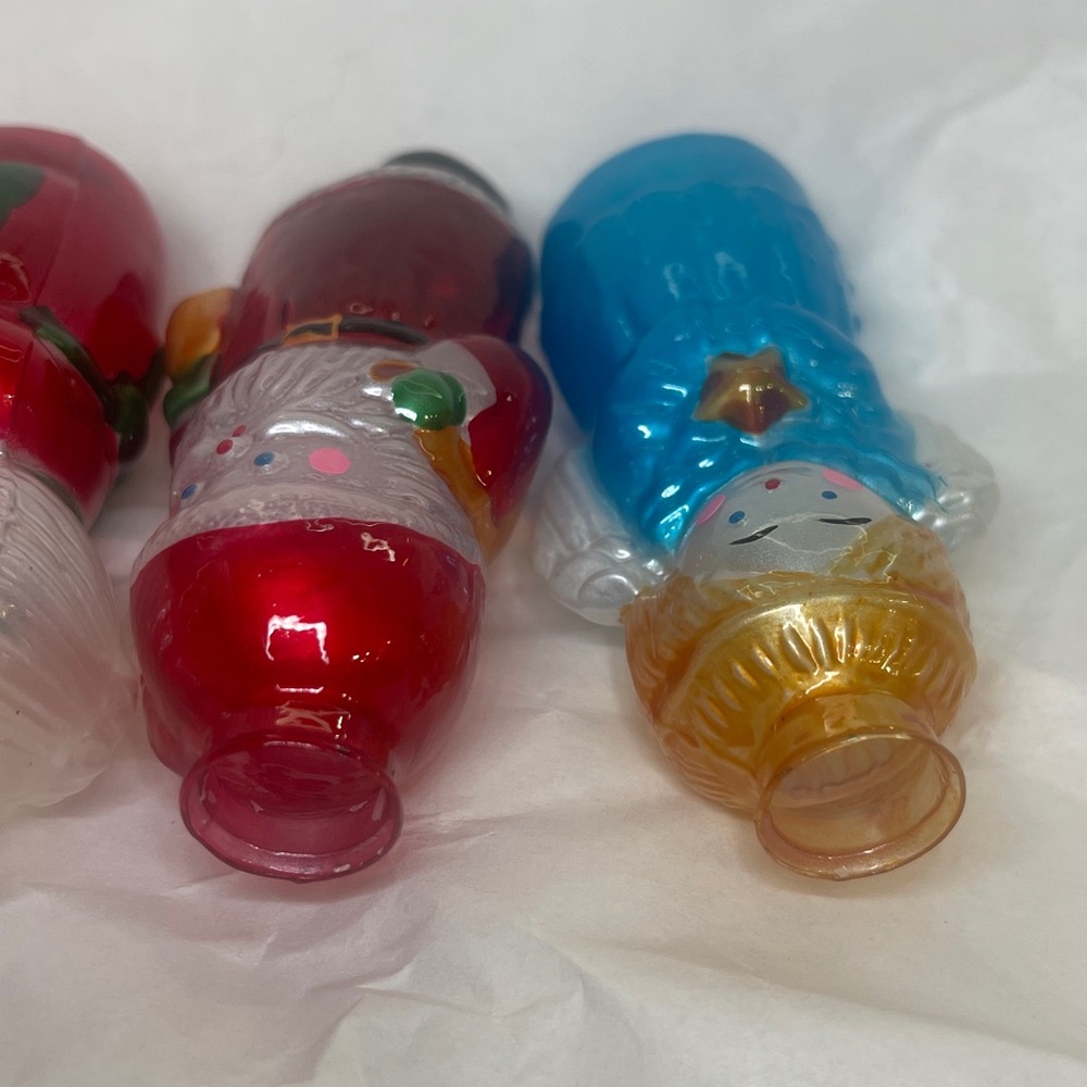 Avon Holiday Ornaments Set - Red, Green, Blue, Gold - Picture 6 of 12